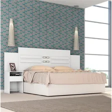 Conjunto Quarto De Casal Completo Virgina Branco Foto mini  3