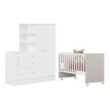 Conjunto Quarto Infantil Hamburgo Branco Foto mini  2