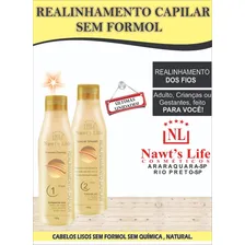 Conjunto Realinhamento Capilar Progressiva Sem Formol Nawts Foto mini 3