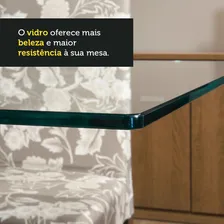 Conjunto Sala De Jantar Magda Madesa Mesa Com 4 Cadeiras Cor Rustic/Pérola 044765ZXTPER Foto mini 4