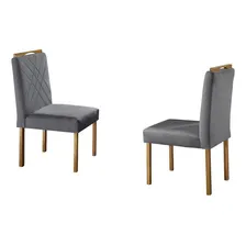 Conjunto Sala Jantar 4 Lugares Slim M贸veis Mundial Foto mini 4