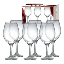 Conjunto Taças De Vinho Vidro Bordeaux Ruvolo 6 Peças 600ml Foto mini 1