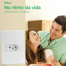 Conjunto Tomada 4x2 20a 2p+t 250v Schneider Miluz Cor Branco Foto mini  3
