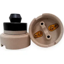 Conjunto Tomada + Plug Macho Porcelana 30a 2 Polos Foto mini  3