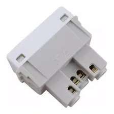 Conjunto Tramontina Liz Placa 4x2 + Tomada 2p+t 10a Kit 10 Cor Branco Foto mini 2