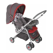 Conjunto Travel System Reverse DUO Vermelho, Carrinho de BebĂȘ + Bebe Conforto Cosco Kids Foto mini 3