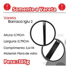 Conjunto Varetas Reposição Barraca Mor Azul 2 Pessoas Iglu Foto mini 2