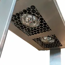 Conservador Conservadora Aquecedor Profissional Industrial De Frituras Alimentos Batatinha Frita Inox Com Lampada Sebem 220v Foto mini 4
