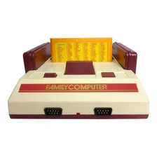 Console Family Computer Mini FC Compact Standard cor branco y vermelho Foto mini 2