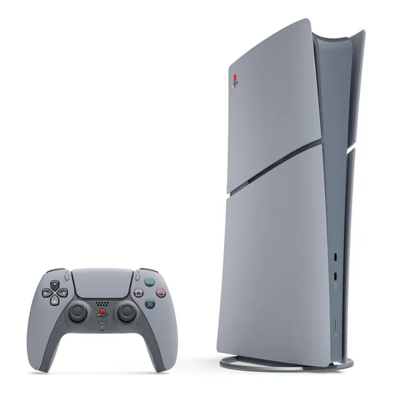 Console Playstation 5 Edição Slim Digital Bundle Edição Limitada Do 30º Aniversário Com Controle Dualsense 30º Aniversário Edição Limitada Foto 1