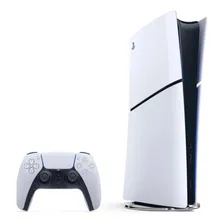 Console PlayStation 5 Slim Sony, SSD 1TB, Edição Digital, Com Controle Sem Fio DualSense, Branco + 2 Jogos Digitais Foto mini 1