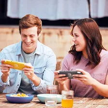 Console Portátil Nintendo Switch Lite Cinza 128gb Com Jogos Já Instalados Foto mini 2