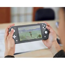 Console Portátil Nintendo Switch Lite Cinza 128gb Com Jogos Já Instalados Foto mini 4
