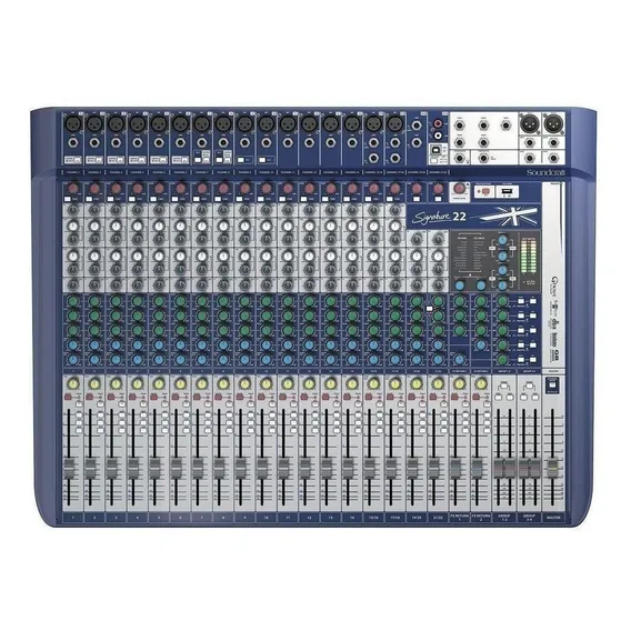 Console Soundcraft Signature 22 de mistura 127/220V Foto 1