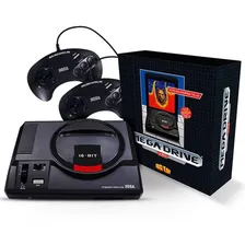 Console Tectoy Sega Mega Drive Preto 2 Controles 22 Jogos Foto mini 1