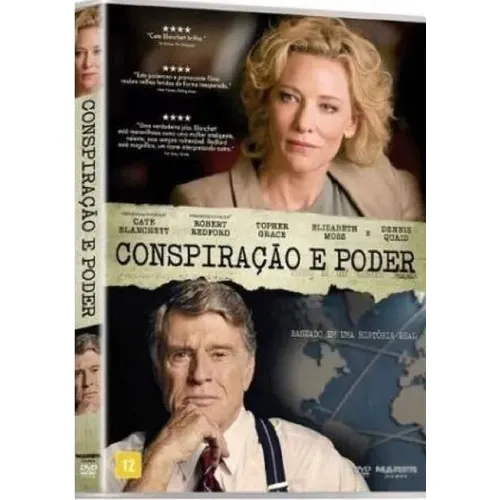 Conspiração E Poder - Dvd - Cate Blanchett - Robert Redford Foto 1