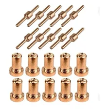 ConsumĂveis Pt31 Cut-40 Plasma Bico Eletrodo Longo 20 Pçs Foto mini 3