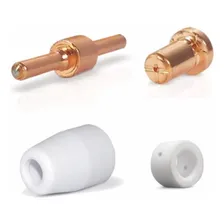 Consumíveis Tocha Pt-31 Kit 12pçs Bico Eletrodo Longo Cut40 Foto mini  2