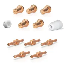 Consumíveis Tocha Pt-31 Kit 12pçs Bico Eletrodo Longo Cut40 Foto  mini 1