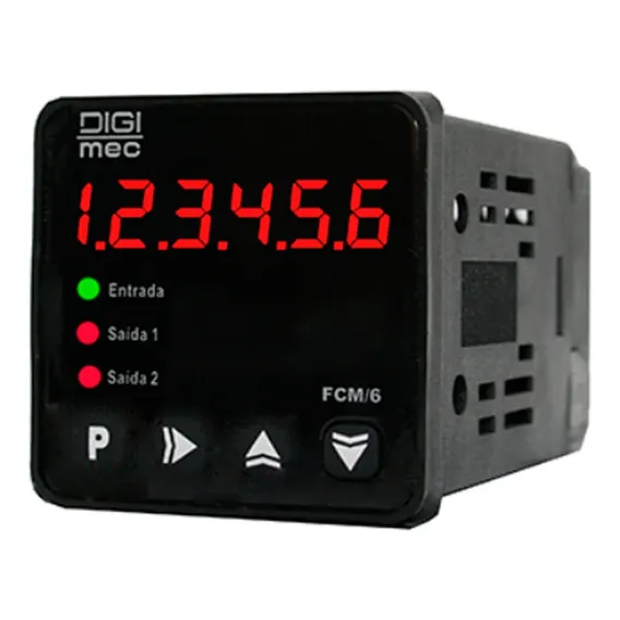 Contador De Impulsos Fcm/6 90-240vca/115-280vcc Digimec Foto 1