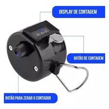 Contador Manual Pessoas Estatico 4 Digitos Controle Entrada Foto mini 4
