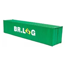 Container 40' Verde Escala Ho 1/87 Frateschi 20755 Foto mini 1