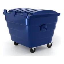Container Para Lixo 1.000 Litros (lixeira Carrinho De Lixo) Foto mini 4