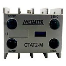 Contato Auxiliar Frontal 1na + 1nf Metaltex 250 Foto mini 3