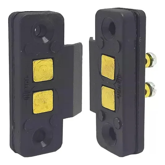 Contato Deslizante Fechadura Elétrica Porta Portão Hdl Fecho Cor Preto Foto 1