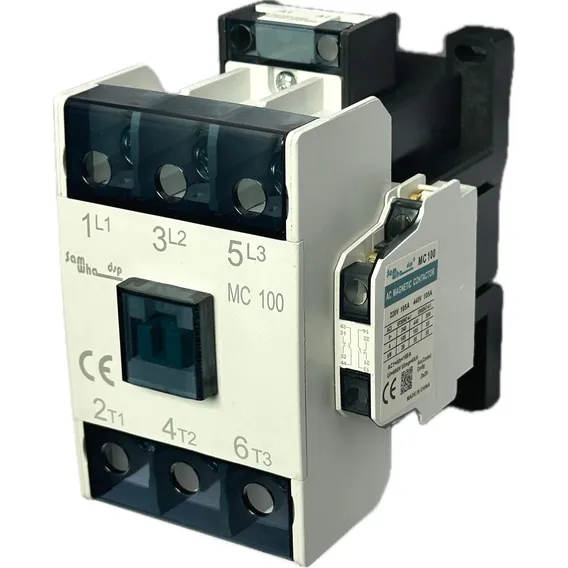 Contator 100a Tripolar Mc100 2na+2nf 220v Ith 160a Foto 1