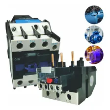 Contator 25a Cjx2-2510 220v + Rele Termico Ajuste 17 A 25a Foto mini 1