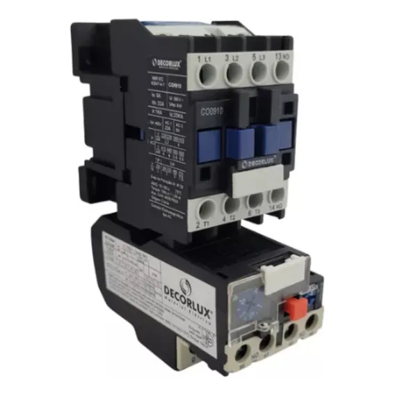 Contator 25a + Relé Térmico 17~25a Foto 1