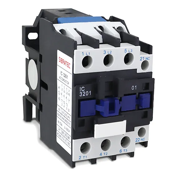 Contator 32a 1nf - 220vca - Ic3210 - Sibratec Foto 1