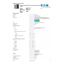 Contator 3p 9a Dilm9-10(24vdc) C贸digo Eaton: 276705 Foto mini 3