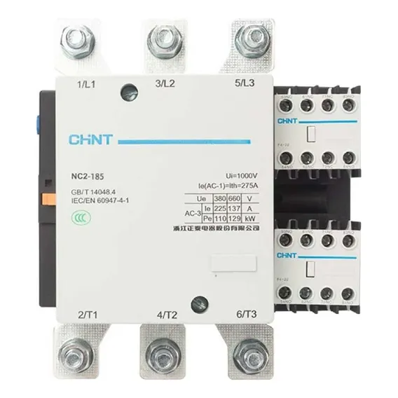 Contator AC trifásico Chint NC2-185-220v 220v Foto 1