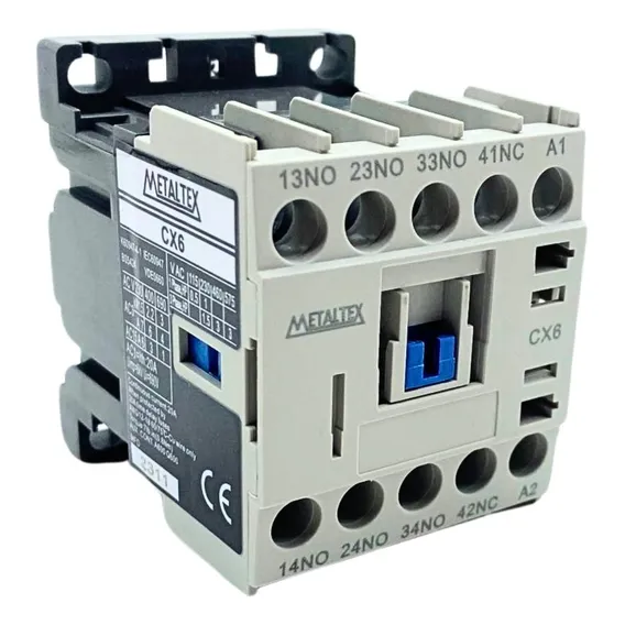 Contator Auxiliar 3na 1nf - 220vca - Mataltex 220v Foto 1