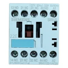 Contator Auxiliar 3rh1122-1ak20 127v Siemens Foto mini  2