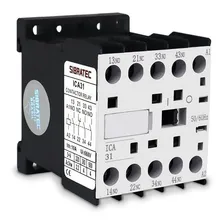 Contator Auxiliar 6a Ica31 - 3na+1nf 24vca Foto  mini 1
