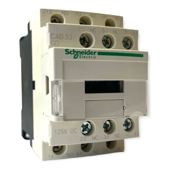 Contator Auxiliar Cad32gd 3na+2nf 125vdc Schneider Foto 1