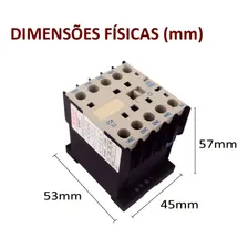 Contator Auxiliar ICA22 2NA+2NF Bobina 220Vca Foto mini 4