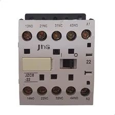 Contator Auxiliar Jzc8-22 110v 2na 2nf 20a Jng 127v Foto  mini 1