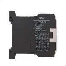 Contator Auxiliar Jzc8-22 110v 2na 2nf 20a Jng 127v Foto mini  3