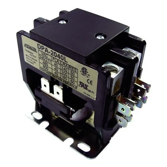 Contator Bipolar Dpa2040l 24vca 40a Metaltex Foto 1