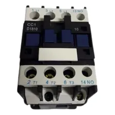 Contator Cc1-1810 18amp. 24v/110v/220v 50-60hz, 3p+1na 220v Foto mini 1