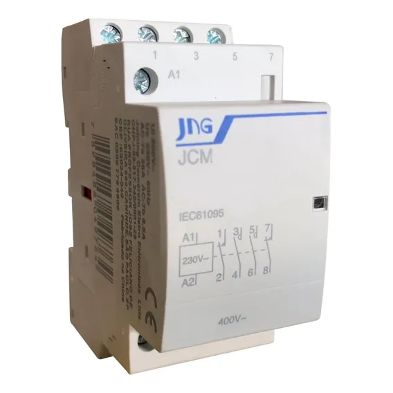 Contator Modular PotĂȘncia Jcm 2522 2na+2nf 25a 220vca Jng Foto 1