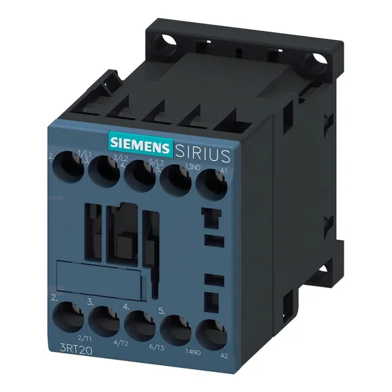Contator Potencia Tripolar 12a 24vcc 1na Siemens Foto 1