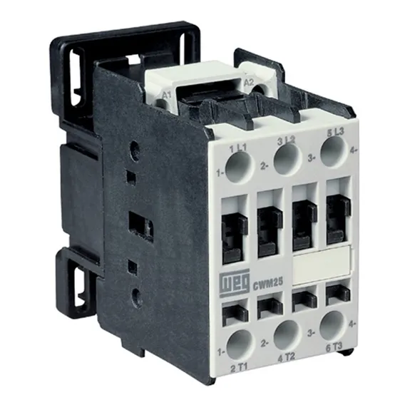 Contator Potencia Tripolar 25a 220v 60hz Weg Foto 1
