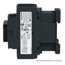 Contator Potencia Tripolar 25A 24Vcc 1Na+1Nf LC1D25BD Schneider Electric Foto mini 2