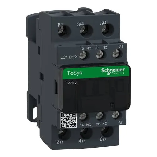 Contator Schneider Lc1d32f7 32a com bobina de 110 Vac Foto 1
