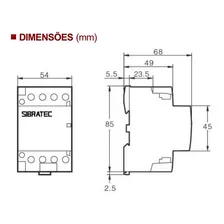Contator Transferência Automática Solar Rede 63a 2na 2nf 220 Foto mini 4